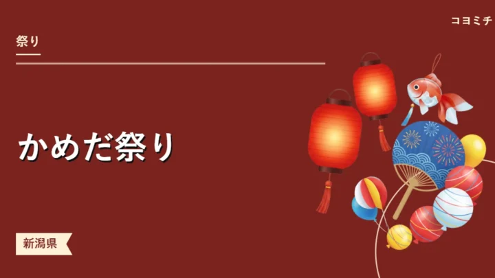 かめだ祭り